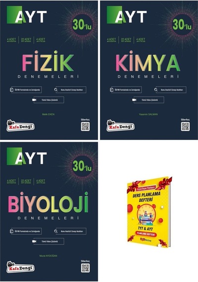 Ayt Denemeler Fizik Kimya Biyoloji