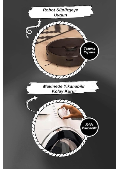 Gri Kaymaz Tabanlı Yıkanır Yollu Seksekli Çocuk Halısı Ar154 100 X 200 Cm Çok Renkli