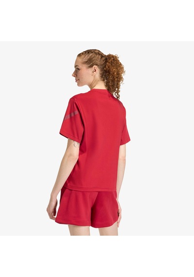 Adidas Z.n.e. Kadın Bordo Antrenman T-shirt Kc7718 Bordo