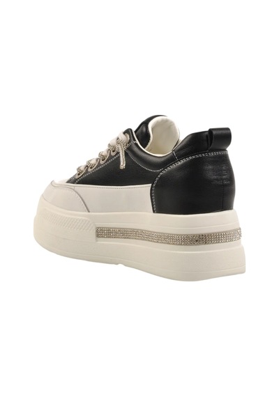 Guja Kadın Yüksek Taban Sneaker Siyah