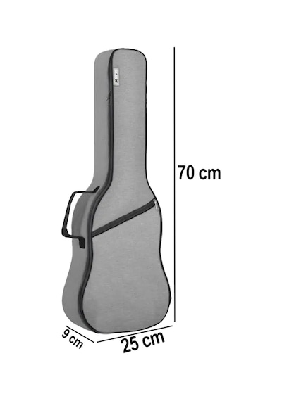 Midex Cs-26 Tenör Ukulele Çantası Gigbag Soft Case Kılıf (10 Pena ve Takım Tel Hediye)