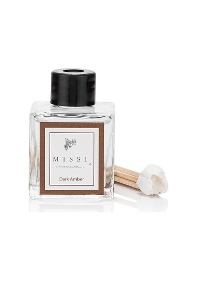MİSSİ 50 CC KARE ŞİŞE DARK AMBER ODA KOKUSU