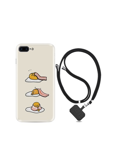 Apple Uyumlu iPhone 7 Plus 8 Plus Kılıf Boyun Askılı Sweety Egg 1322
