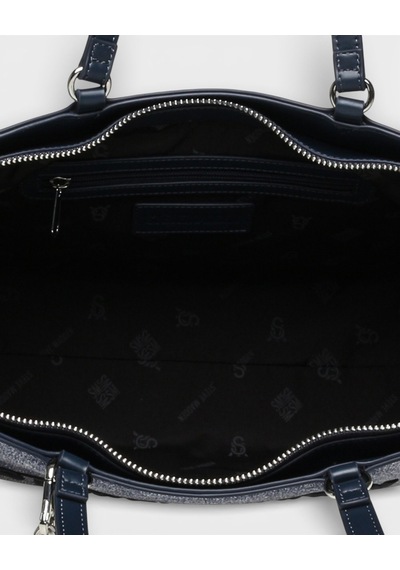 Steve Madden Bcocos Denım Kadın Denim Omuz Çantası Bcocos Mavi
