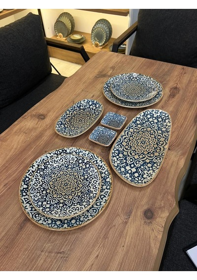 8 Parça Alhambra Gourmet Yemek Takımı Çok Renkli