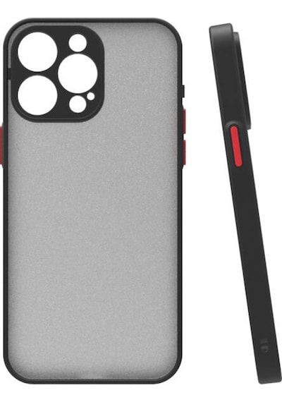 Apple Uyumlu iPhone 15 Pro  Zore Hux Kılıf-siyah Siyah