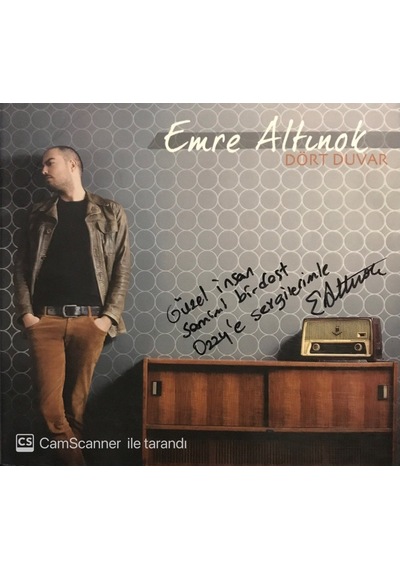 Plak Değildir Cd Dir Cd Emre Altınok Dört Duvar İmzalı Cd