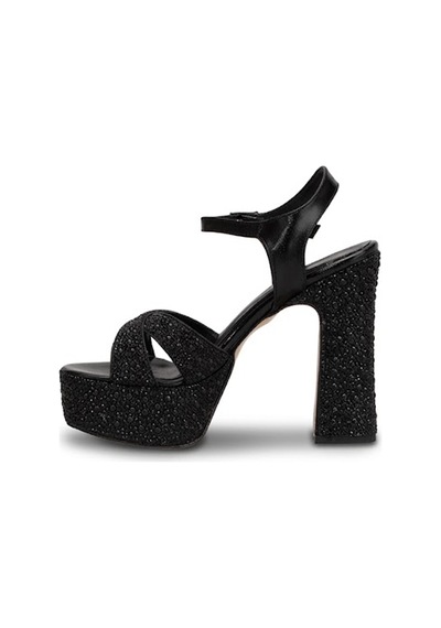 Ayakkabı Fuarı Elit Fls053-451c Kadın Platform Ayakkabı Siyah