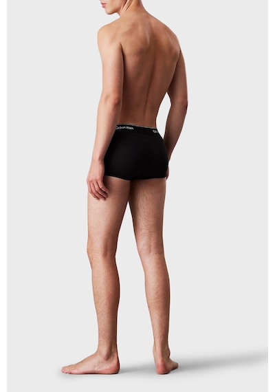 Calvin Klein Pamuklu Logolu 3 Pack Boxer Lv00nb4389w8o Erkek Boxer Lv00nb4389 W8o Siyah-buz Mavi-mavi