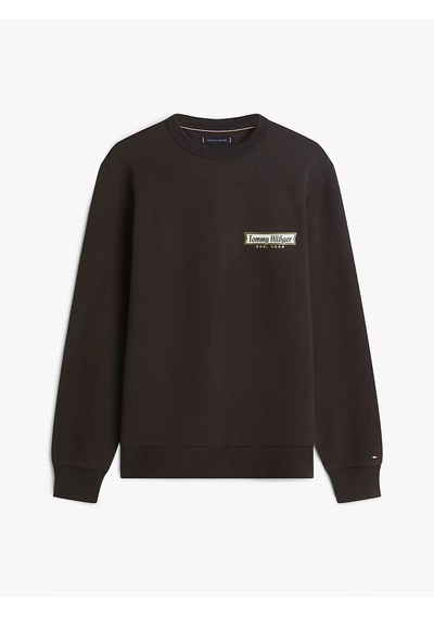 Tommy Hilfiger Mw0mw41433 Diner Erkek Sweatshirt Siyah