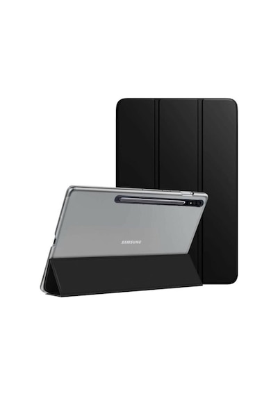 Samsung Uyumlu Galaxy Tab S7 T870 T875 T877 Kılıf Pu Deri Smart Standlı