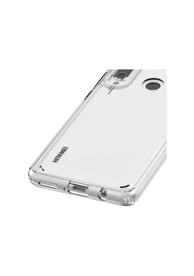 Huawei P30 Lite Kılıf Zore Coss Şeffaf Sert Silikon Kılıf Renksiz