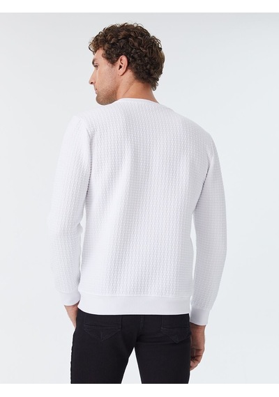 LOFT Regular Fit Erkek Sweatshirt Lf2025441 Q1.v1 Beyaz