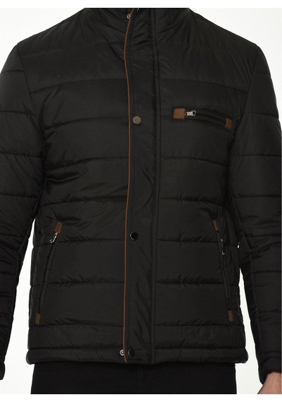 M8625 Dewberry Erkek Mont-siyah Siyah