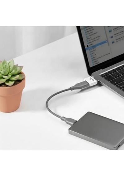 Tr O192 Usb - Type-c Dönüştürücü Otg Metal Adaptör Silver-gri Diğer