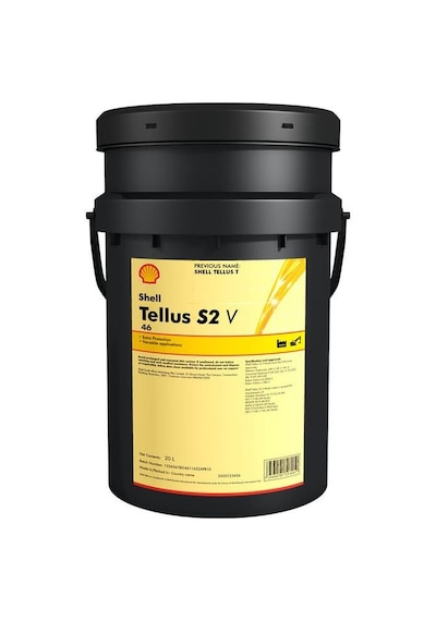 Shell Tellus S2 V 46 Yüksek Performanslı Hidrolik Yağı 20 L