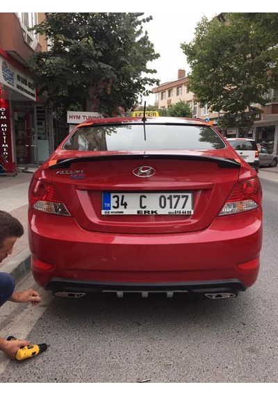 Hyundai Accent Blue Boyalı Spoyler - Accent Blue Boyalı Spoiler N11.4220