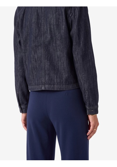 Koton Normal Bel Regular Fit Cepli Düz Geniş Paça Pantolon Lacivert 7wak40006ek