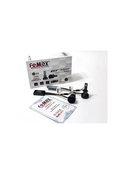 H1 Led Xenon Led Headlight Femex Gt Nano Csp Lextar