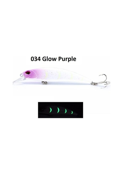 Fujin Ziggy 7cm 9.6gr Sinking 60-150cm Lrf Maket Balık 034 Glow Purple