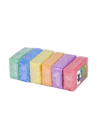 Lino Kurumayan Köpüklü Oyun Hamuru, 10 Gr, 6'lı Pvc Kt. Standart
