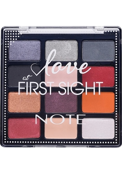 Note Cosmetique Love At First Sight Eyeshadow Mat Ve Işıltılı Toz Göz Far Paleti - 203 Freedom To Be