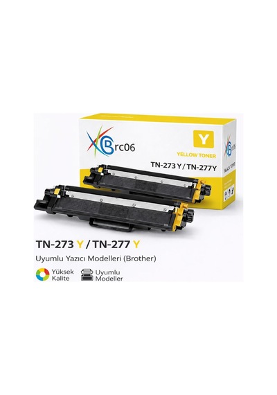 Lexroo Brother Uyumlu Tn-277 Sarı Yüksek Kapasiteli Muadil Toner