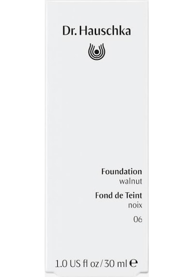 Dr Hauschka Foundation, 30 Ml Doğal Likit Fondöten, Vegan 06 Walnut