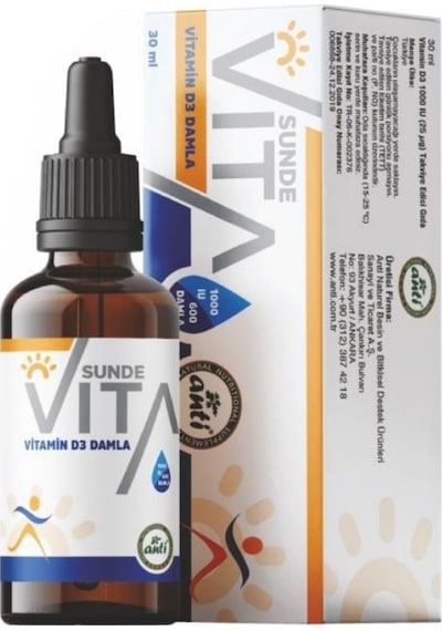 Anti Sunde Vita D3 Damla 30 Ml