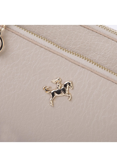 Nas Bag Kadın Çapraz Ve Clutch Çanta Bilek Ve Çapraz Askılı 24x15 Cm Kum Victoria