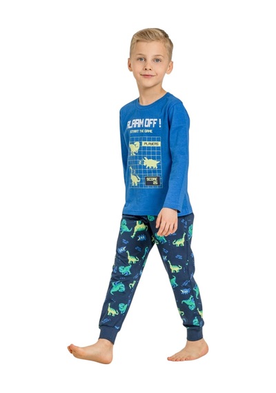 Rolypoly Rp3860c Erkek Çocuk Uzun Kol Pijama Takım Cobalt Rolypoly Rp3860c Erkek Çocuk Uzun Kol Pijama Takım Cobalt