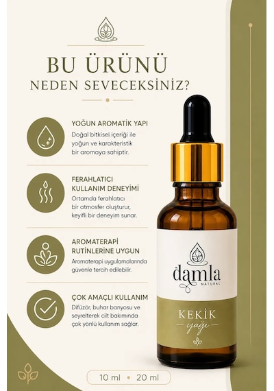 Biodamla Natural Kekik Yağı 10 Ml