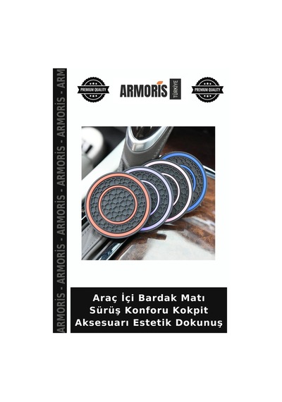 Araç İçi Bardak Matı Sürüş Konforu Kokpit Aksesuarı Estetik Dokunuş
