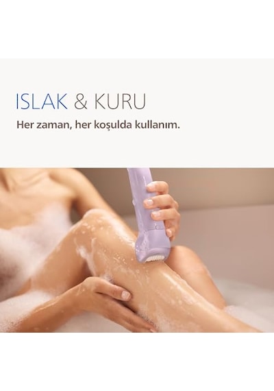 Philips Epilatör Serisi 9000, Kablosuz, Islak Ve Kuru Kullanım, Proguide, Led Işık, 32 Cımbız, Bre728/05