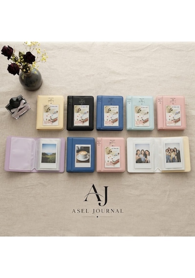 Fujıfilm İnstax Mini12 Fotoğraf Albümü 48+1 Fotoğraf Kapasiteli İnstax 6x9 Binder Kpop İthal Deluxe
