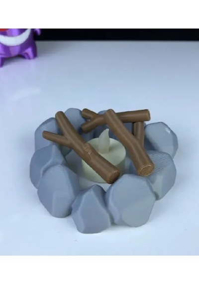 Odun Işığı Dekor - Işıklı Masaüstü Süsü