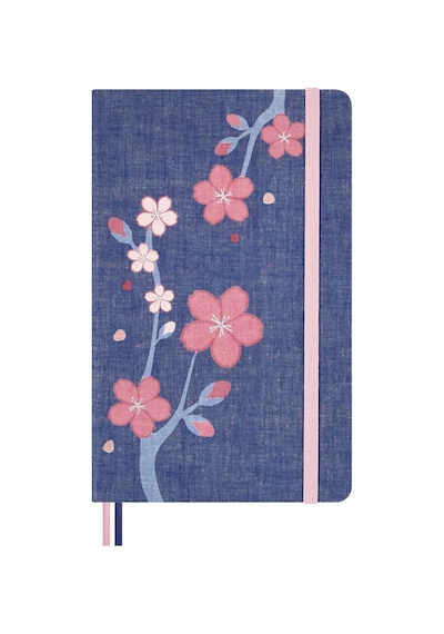 Moleskine Özel Seri Sakura Çizgili Defter L Boy Çok Renkli