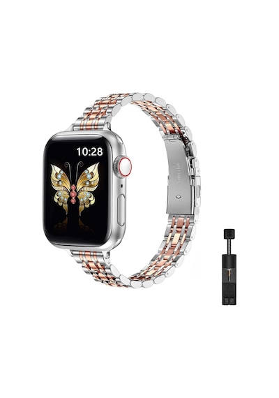 Apple Watch Uyumlu Jubilee İnce Çelik Kordon - 49/46/45/44/42/41/40/38mm Uyumlu - Apple Watch Se Series 3/2/1 & Watch Ultra 3/2/1 & Series 11-1 Çok Renkli Apple Watch Uyumlu Jubilee İnce Çelik Kordon - 49/46/45/44/42/41/40/38mm Uyumlu - Apple Watch Se Series 3/2/1 & Watch Ultra 3/2/1 & Series 11-1 Çok Renkli