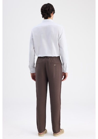 Twn Relaxed Fit Pilesiz Kahverengi Diyogonal Jogger Pantolon 6ec03ı302342m Çok Renkli