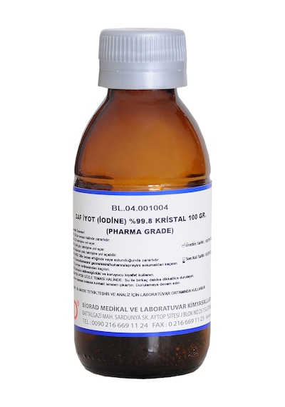 Biorad Saf İyot %99,8 Kristal 100 G
