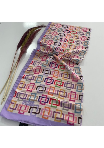 Locella Soft Pamuklu Şal Ldsa2108-26416 Çok Renkli