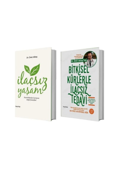 Bitkisel Kürlerle Ilaçsız Tedavi + Ilaçsız Yaşam 2 Kitap