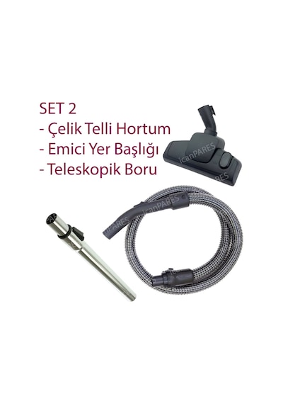 Beko Uyumlu Bks 5223 P Elektrikli Süpürge Hortumu Emici Başlığı Borusu