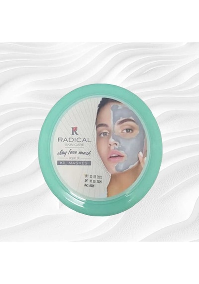 Radical Argan Yağlı Kil Yüz Maskesi 400 Ml 12'li Paket