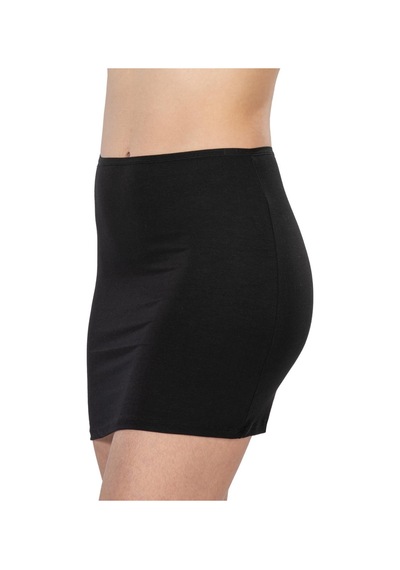 Siyah Mı Emay 1437 Modal Cotton Mini Jupon Siyah