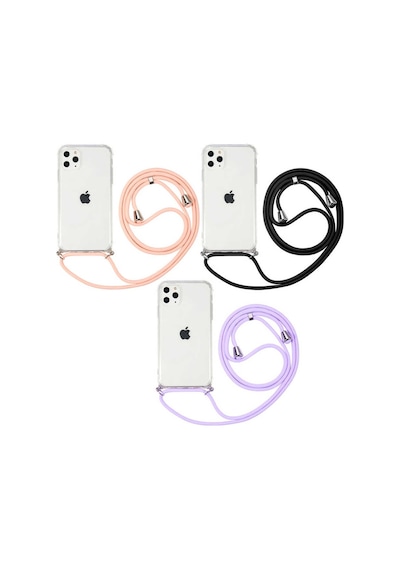 Apple Uyumlu iPhone 11 Pro Max Uyumlu Zore X-rop Kılıf-renksiz Renksiz -