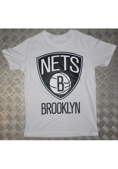 Stoned&Fame Brooklyn Baskılı T-shirt Beyaz