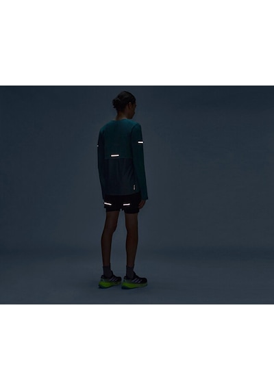 Adidas Adi365 Co Ls M Erkek Koşu Uzun Koşu Tişört Kb9917 Mavi Mavi