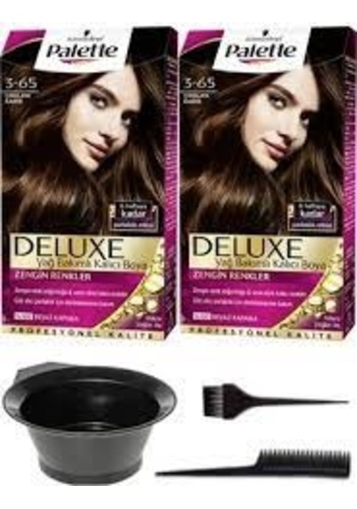 Palette Deluxe Saç Boya 3 - 65 Çikolata Kahve 2 Li Fiyattır