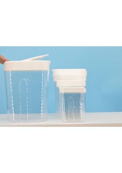 5'Li Dökme Ve Plastik Saklama Kabı